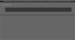 Desktop Screenshot of mypetonline.net